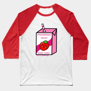 Strawberry Milk Baseball T-Shirt